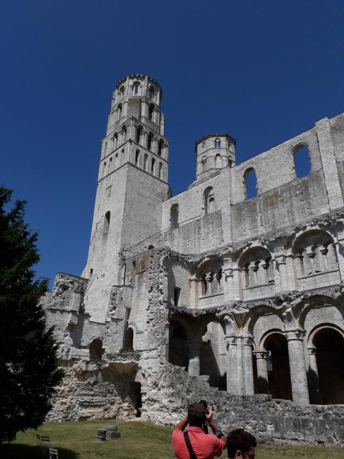 Ferienwohnung Abri Des Âmes Gerponville Exterior foto